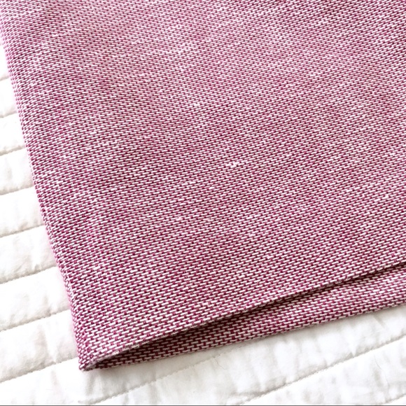 Banana Republic Mayet Pink Tweed Pencil Skirt Sz 6 - Picture 3 of 8